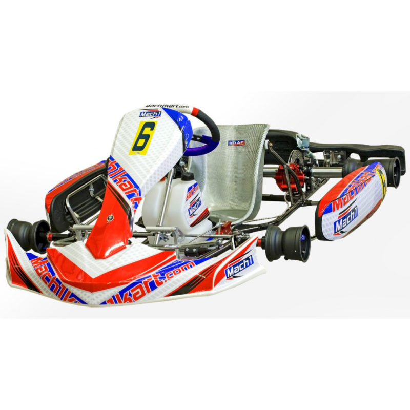 Mach1 Kart FIA tarafından yeni homologe edilen FIA5 şasisi Senior